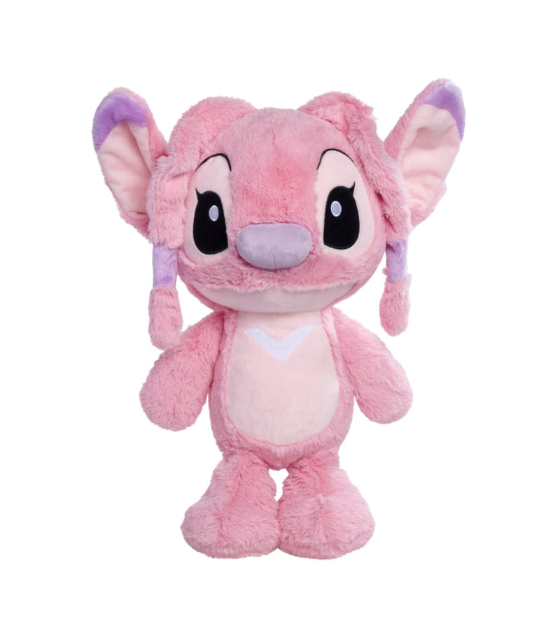 Simba 6315870030 Disney Lilo and Stitch, 25 cm Angel Plush Figure, Cuddly Toy, Plush Toy, for Children from the First Months of Life