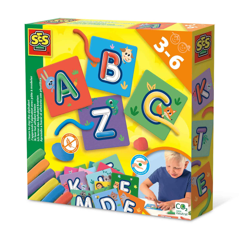 SES Creative - Learn The Alphabet with Clay - (S14641