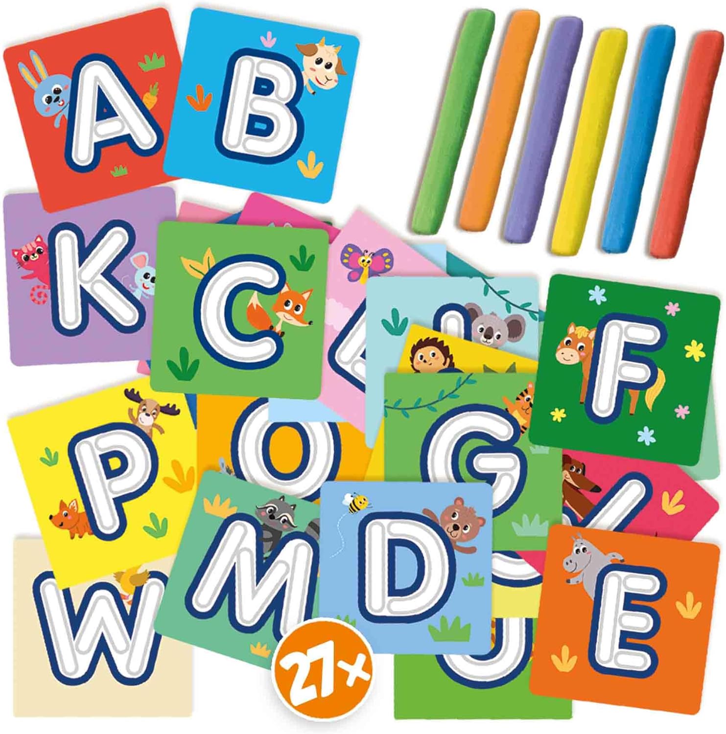 SES Creative - Learn The Alphabet with Clay - (S14641