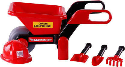 Cavallino Toys - Cavallino Mammoet Kruiwagen met Helm en Gereedschap 5ldg.