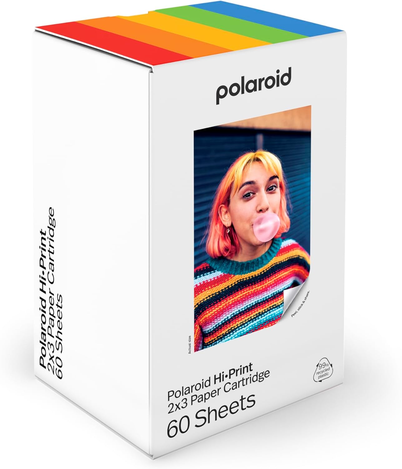 Polaroid Hi·Print Paper - 2x3 Paper Cardridge (60 Sheets