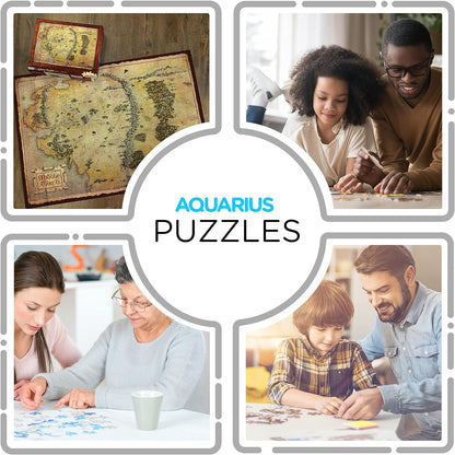 AQUARIUS- Hobbit Puzzle, Multicolor, único (65388