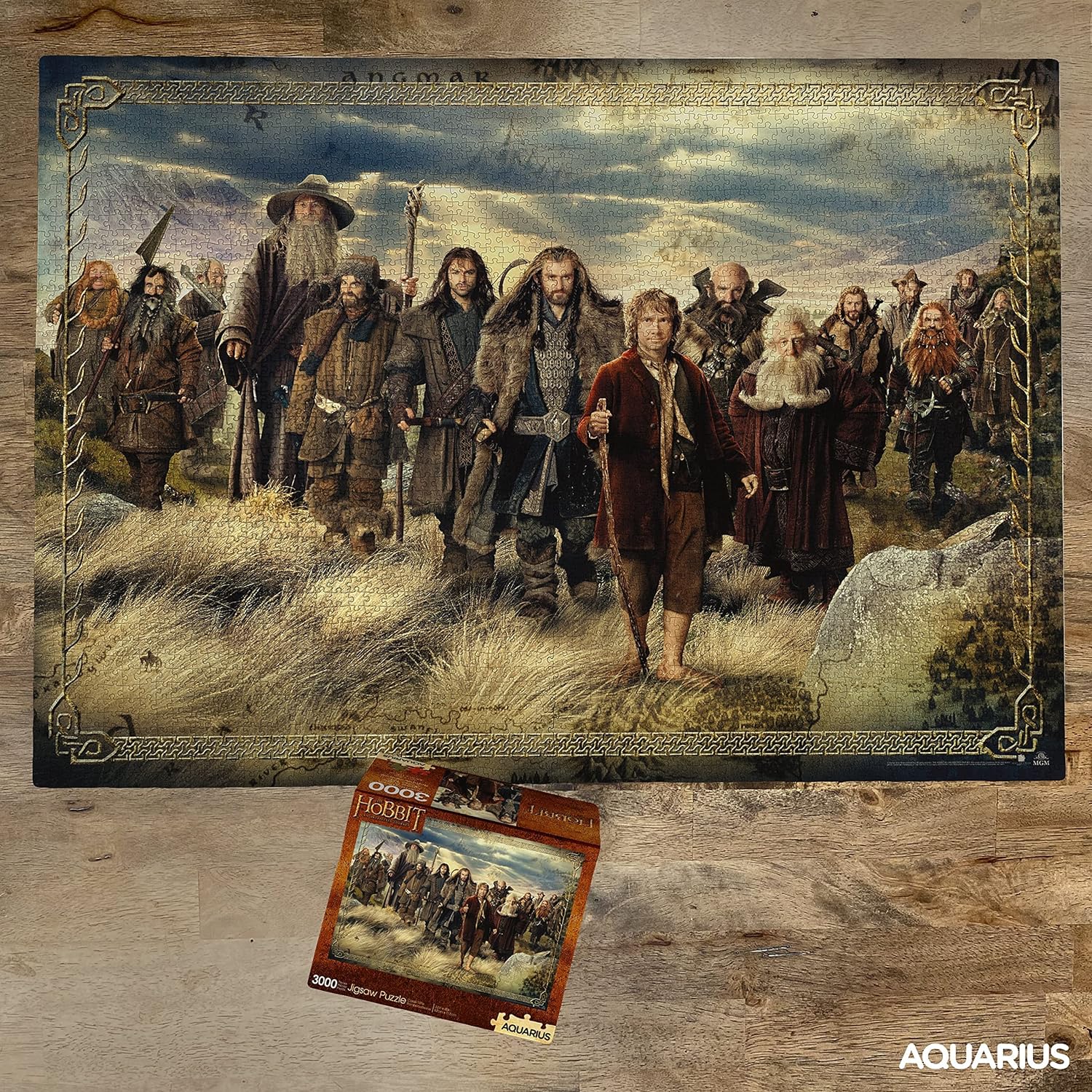 AQUARIUS The Hobbit Puzzle (3000 Piece Jigsaw Puzzle) Officially Licensed The Hobbit Merchandise & Collectibles - 32 x 45 Inches