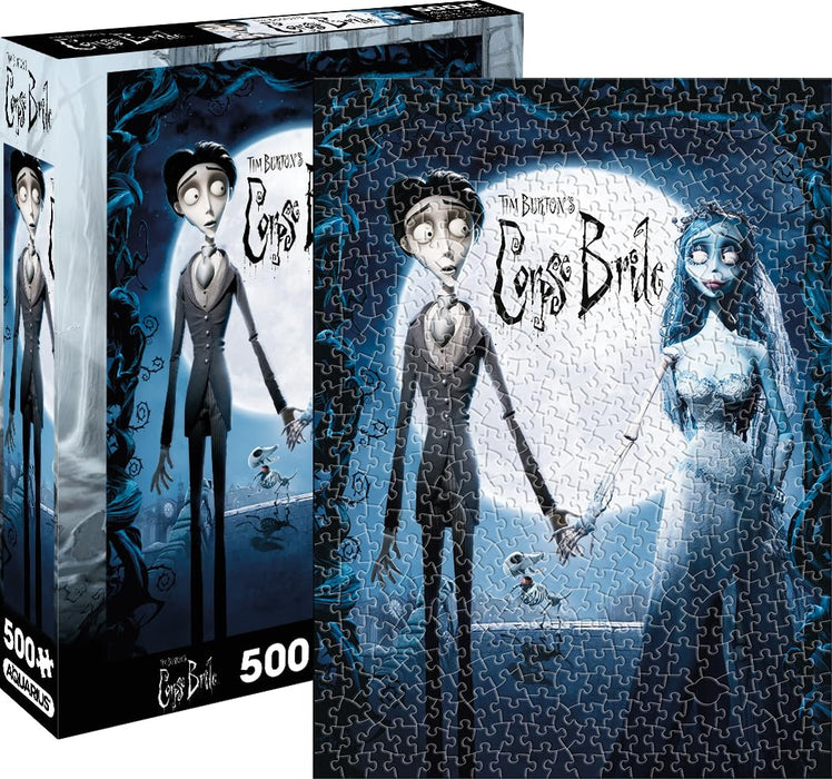 AQUARIUS Corpse Bride Puzzle (500 Piece Jigsaw Puzzle) - Glare Free - Precision Fit - Virtually No Puzzle Dust - Officially LicensedCorpse Bride Collectibles-14x19 in