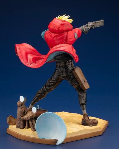 Kotobukiya Trigun Stampede PVC ARTFX J 1/8 VASH The Stampede Statue 22 cm