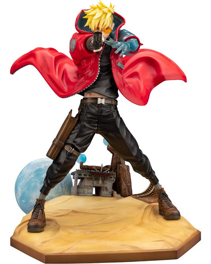 Kotobukiya Trigun Stampede PVC ARTFX J 1/8 VASH The Stampede Statue 22 cm