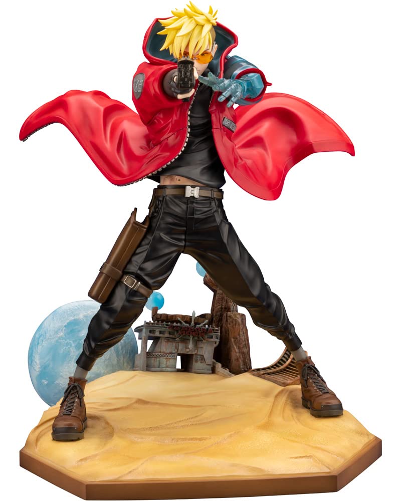Kotobukiya Trigun Stampede PVC ARTFX J 1/8 VASH The Stampede Statue 22 cm