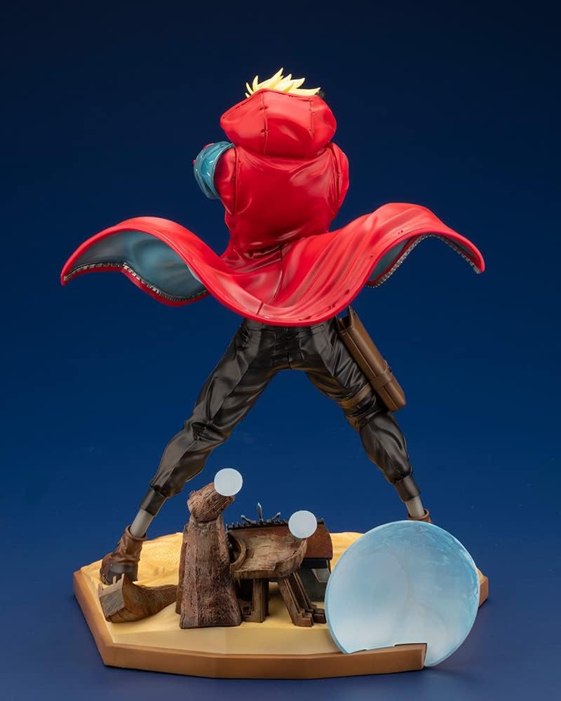 Kotobukiya Trigun Stampede PVC ARTFX J 1/8 VASH The Stampede Statue 22 cm
