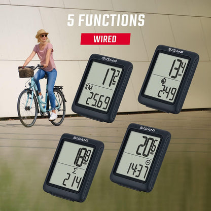 SIGMA SPORT Fahrradcomputer BC 5.0 WR -