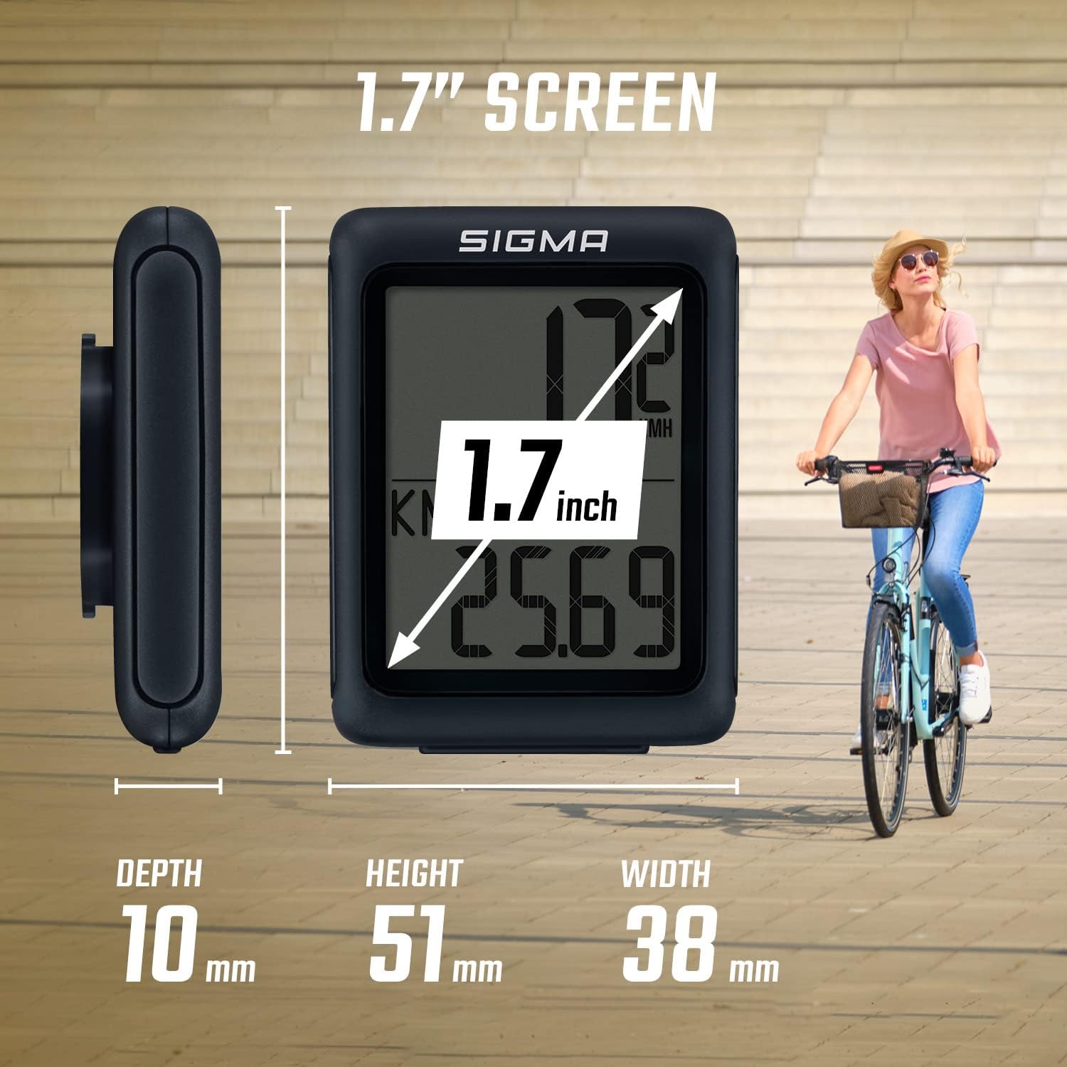 SIGMA SPORT Fahrradcomputer BC 5.0 WR -