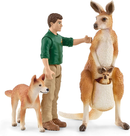 schleich 42550 Outback Abenteuer, ab 3 Jahren, WILD LIFE - Spielset, 9 Teile