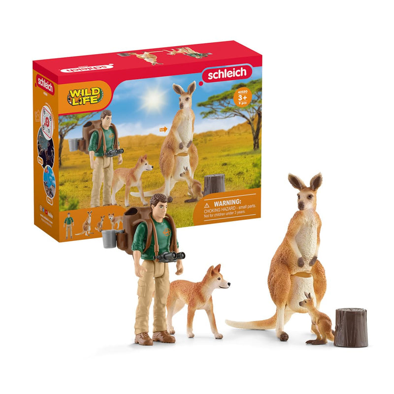 schleich 42550 Outback Abenteuer, ab 3 Jahren, WILD LIFE - Spielset, 9 Teile