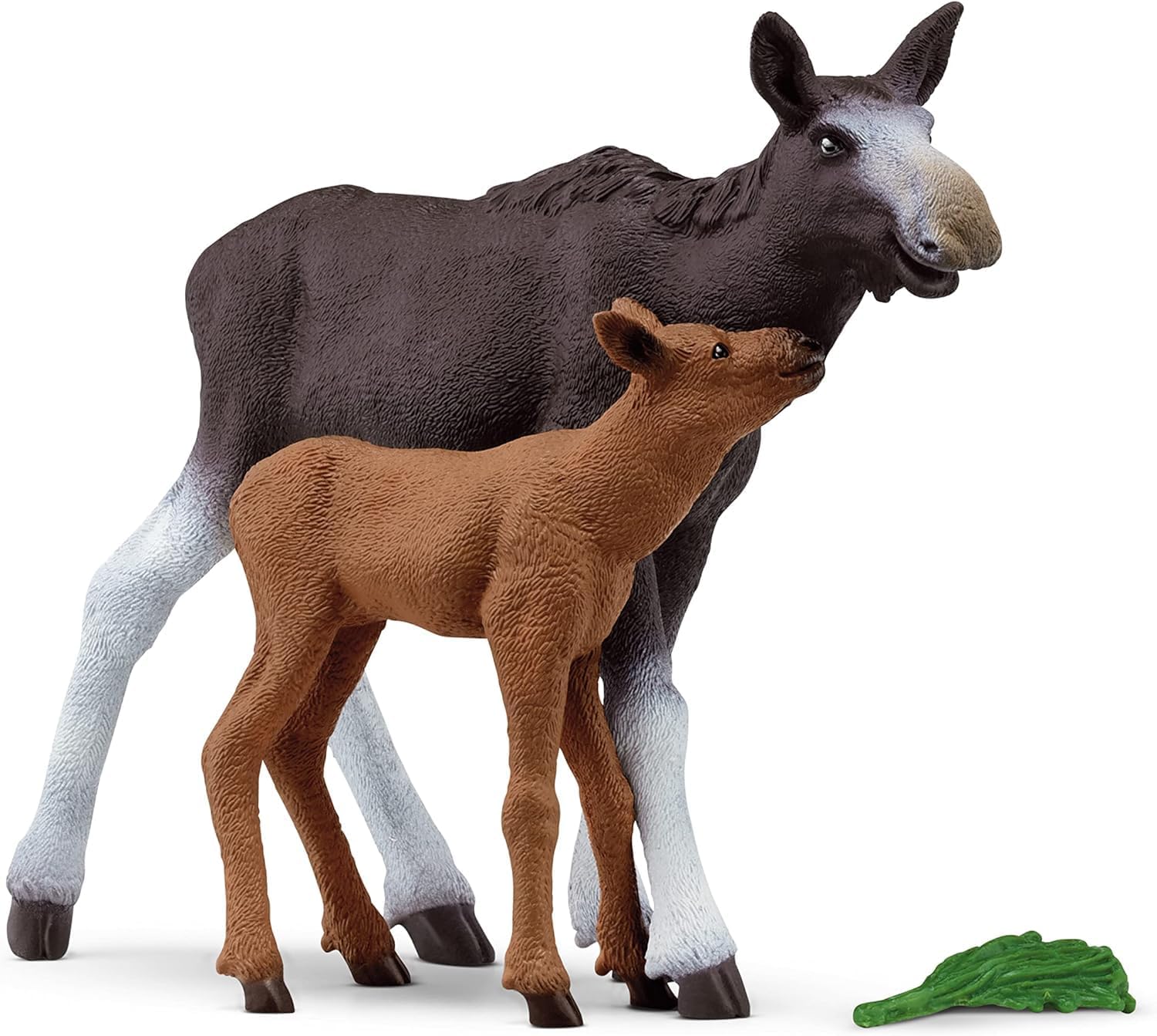 schleich 42629 WILD LIFE Mosse with Calf Playset for ages 3+