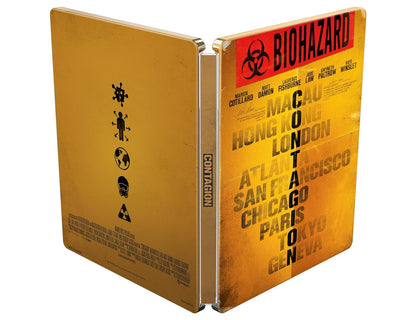 CONTAGION STEELBOOK (4K Ultra HD + Blu-ray)
