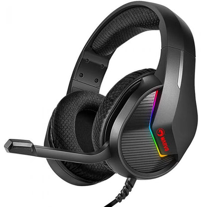 MARVO Gaming Headset with Microphone H8618, RGB, Black