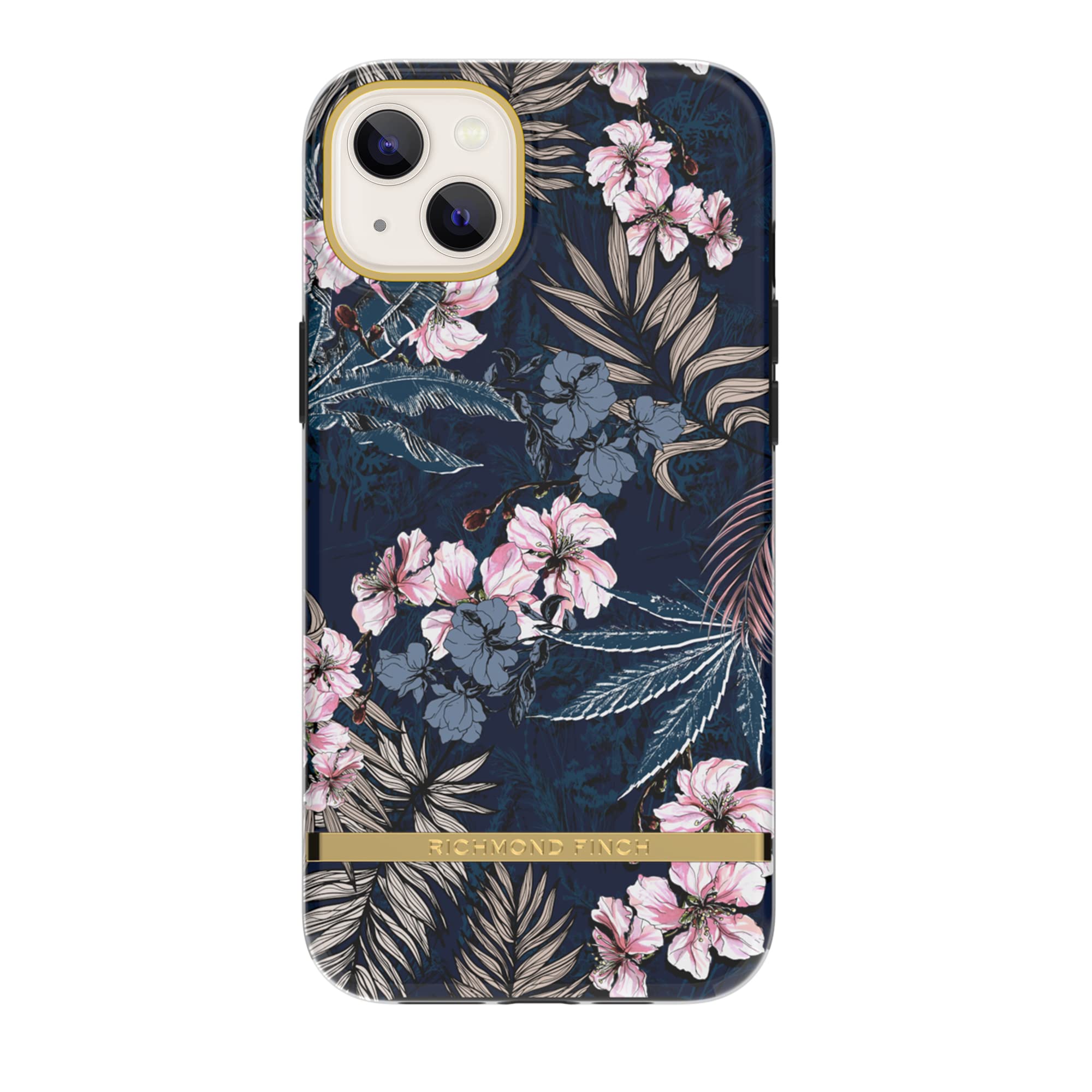 Richmond & Finch Case Designed for iPhone 14 Plus | Compatible with Wireless Charging | Military Grade Drop Protection | 6.7 Inch Floral Jungle Design | Protective Case with Raised Edges