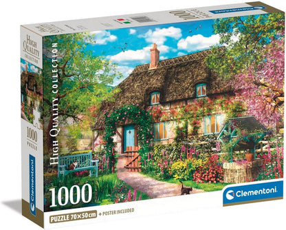 Puzzle mit 1000 Teilen: Das alte Cottage
