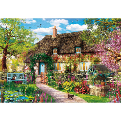 Puzzle mit 1000 Teilen: Das alte Cottage