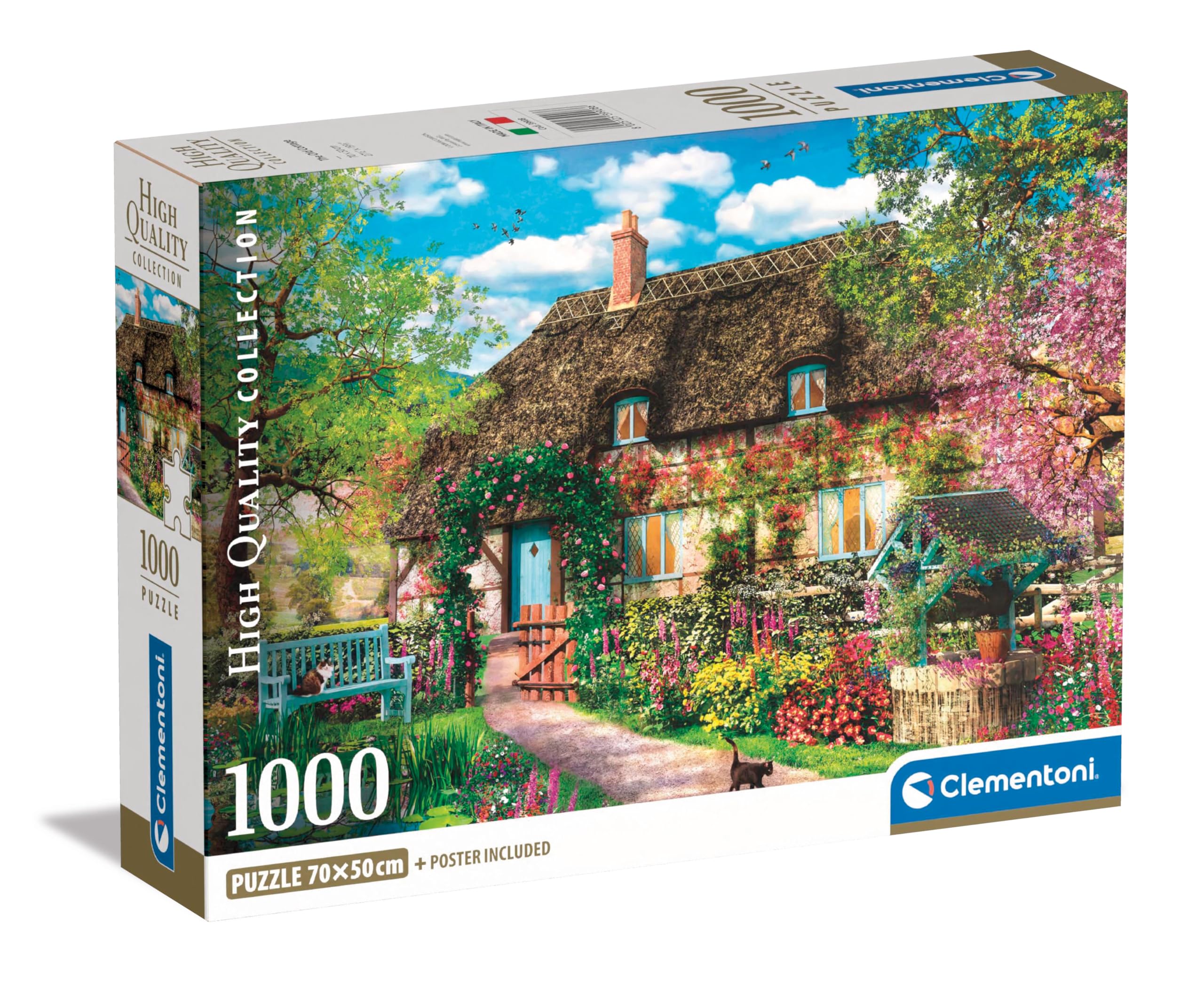 Puzzle mit 1000 Teilen: Das alte Cottage