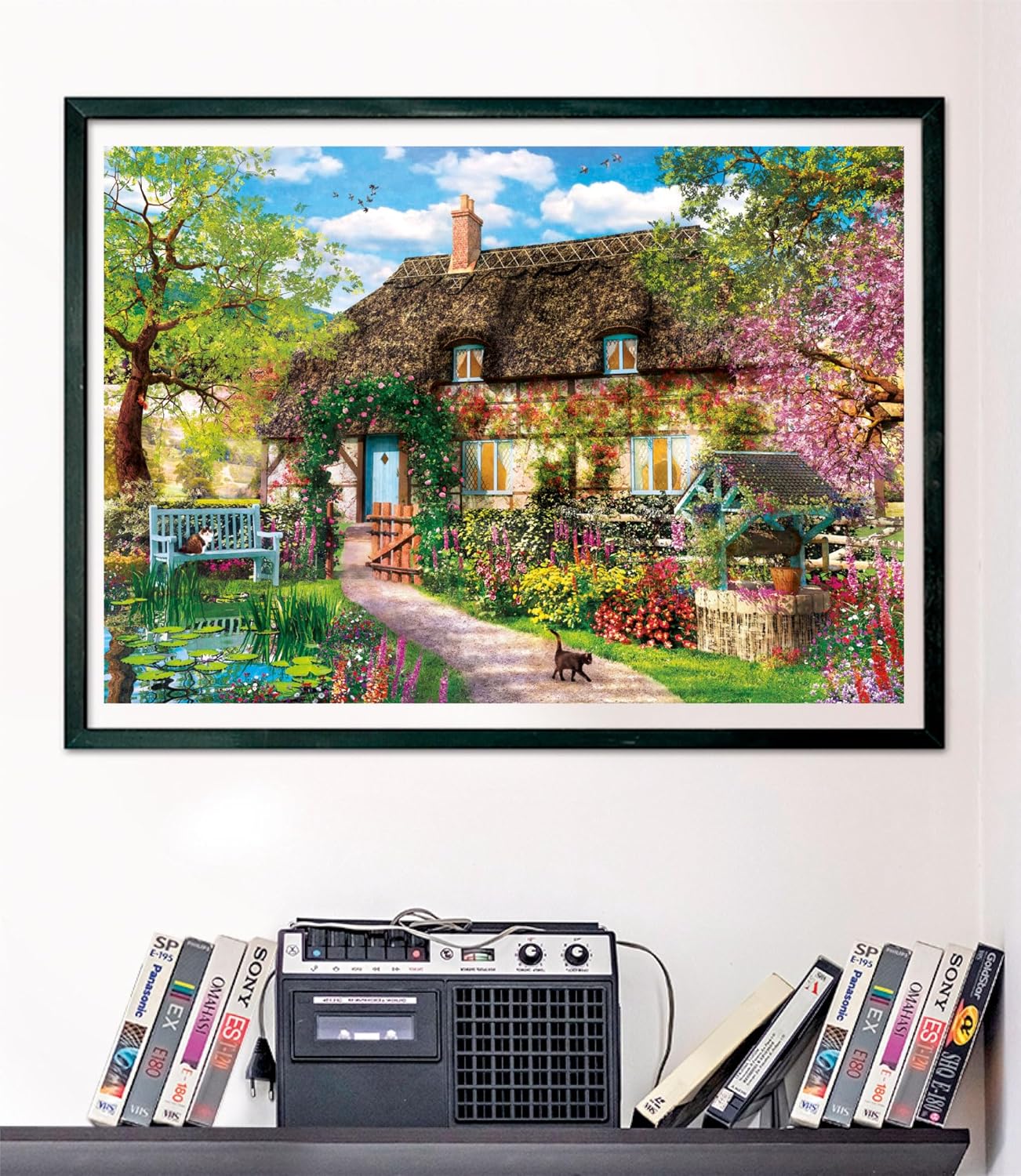 Puzzle mit 1000 Teilen: Das alte Cottage