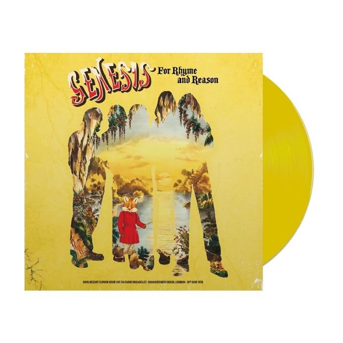 Genesis - For Rhyme And Reason: King Biscuit Flower Hour Live Hammersmith Odeon, London 10th June 1976 (yellow vinyl) - Vinyl LP