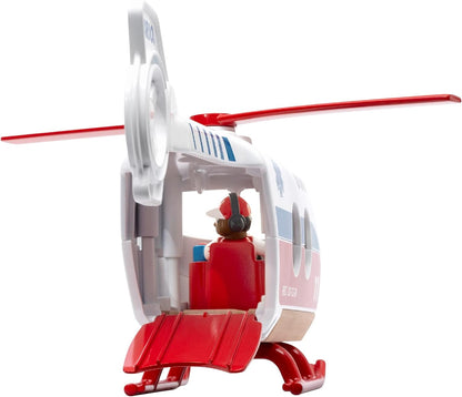 BRIO World Rescue Toy Helicopter for Kids Age 3 Years Up - 2023