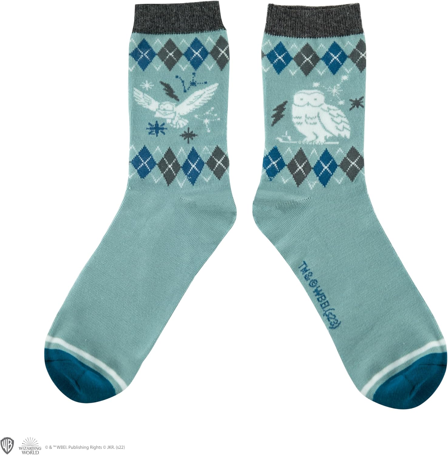 Cinereplicas Harry Potter - Set of 3 Hedwig Socks One Size - Official Licence, Multicoulor, 35-45