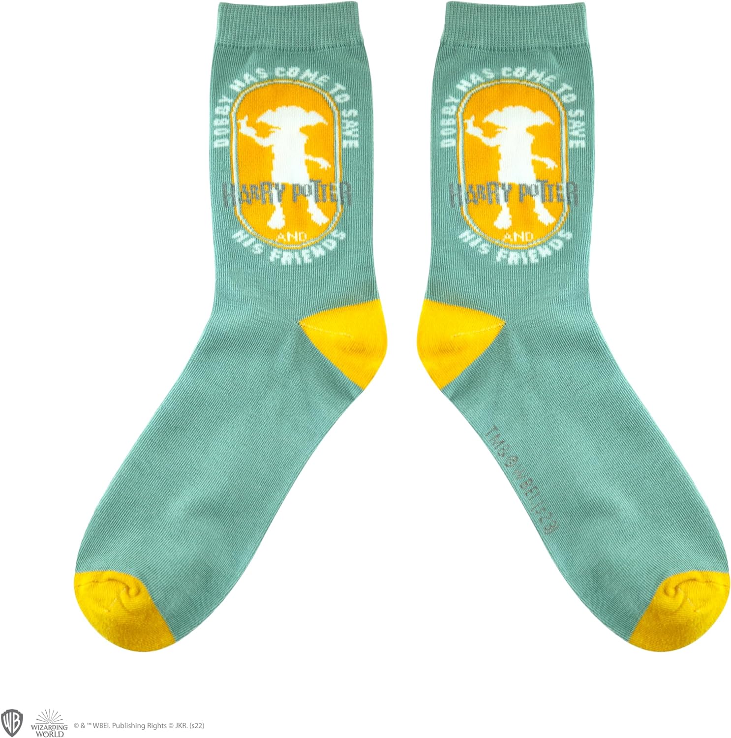 Cinereplicas Harry Potter – Set of 3 Pairs of Dobby Socks One Size – Official Licensed, Multicoloured, 35-45