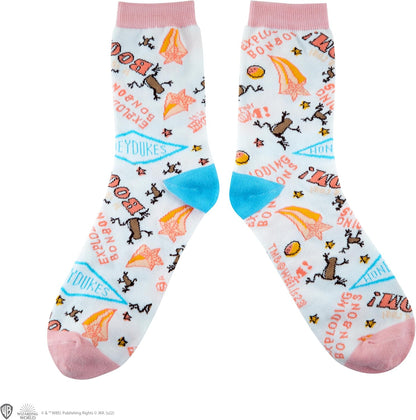 Cinereplicas Harry Potter Honeydukes Socks Set of 3 - One Size - Officially Licensed