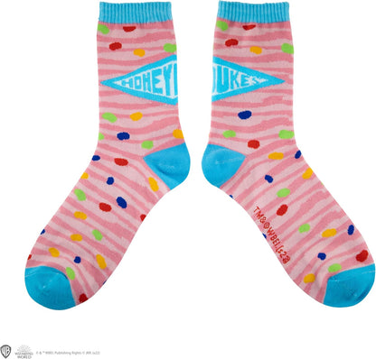 Cinereplicas Harry Potter Honeydukes Socks Set of 3 - One Size - Officially Licensed