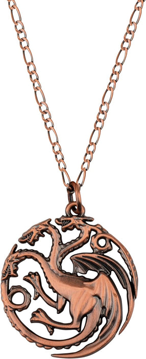 Cinereplicas Game of Thrones Targaryen Sigil Necklace Official Licence