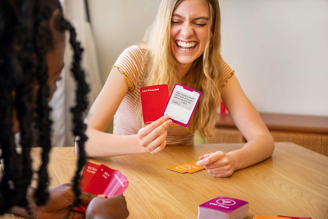 Slide in the DMs - The Adult Party Game Where The Fun Goes Down In The DMs - by What Do You Meme?