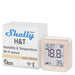 Shelly H&T Gen 3 Mocha | 2er Pack |Wi-Fi und Bluetooth Temperatur&Luftfeuchtigkeitssensor | Hausautomation | Kein Hub erforderlich | Lange Batterielebensdauer | Wandmontierbar