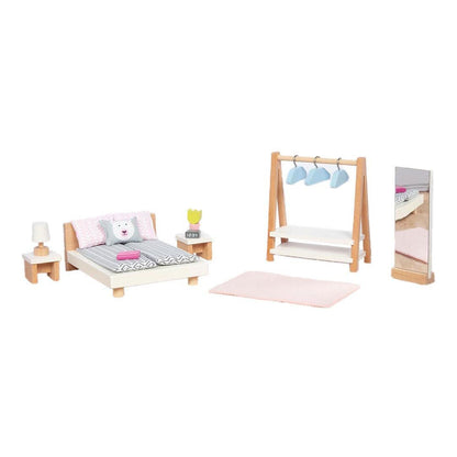 GOKI 51468 Muebles para muñecas Style, dormitorio Babies and Early Childhood, Multicolored, One Size
