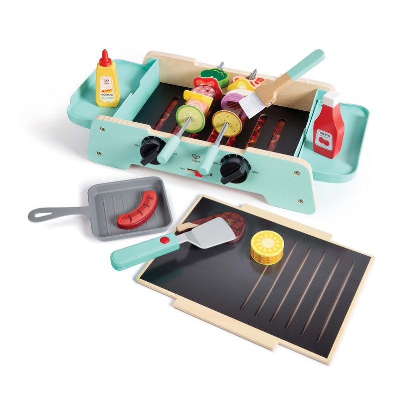 Hape Sissende grill en barbecue