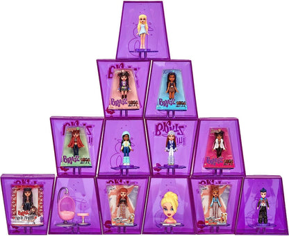 MGA'S MINIVERSE Mini Bratz Serie 2 - Y2K Nostalgia - 2 Mini Bratz en Cada Paquete - Embalaje Ciego Que Sirve de Expositor - Figuras coleccionables para niños y coleccionistas Mayores de 6 años