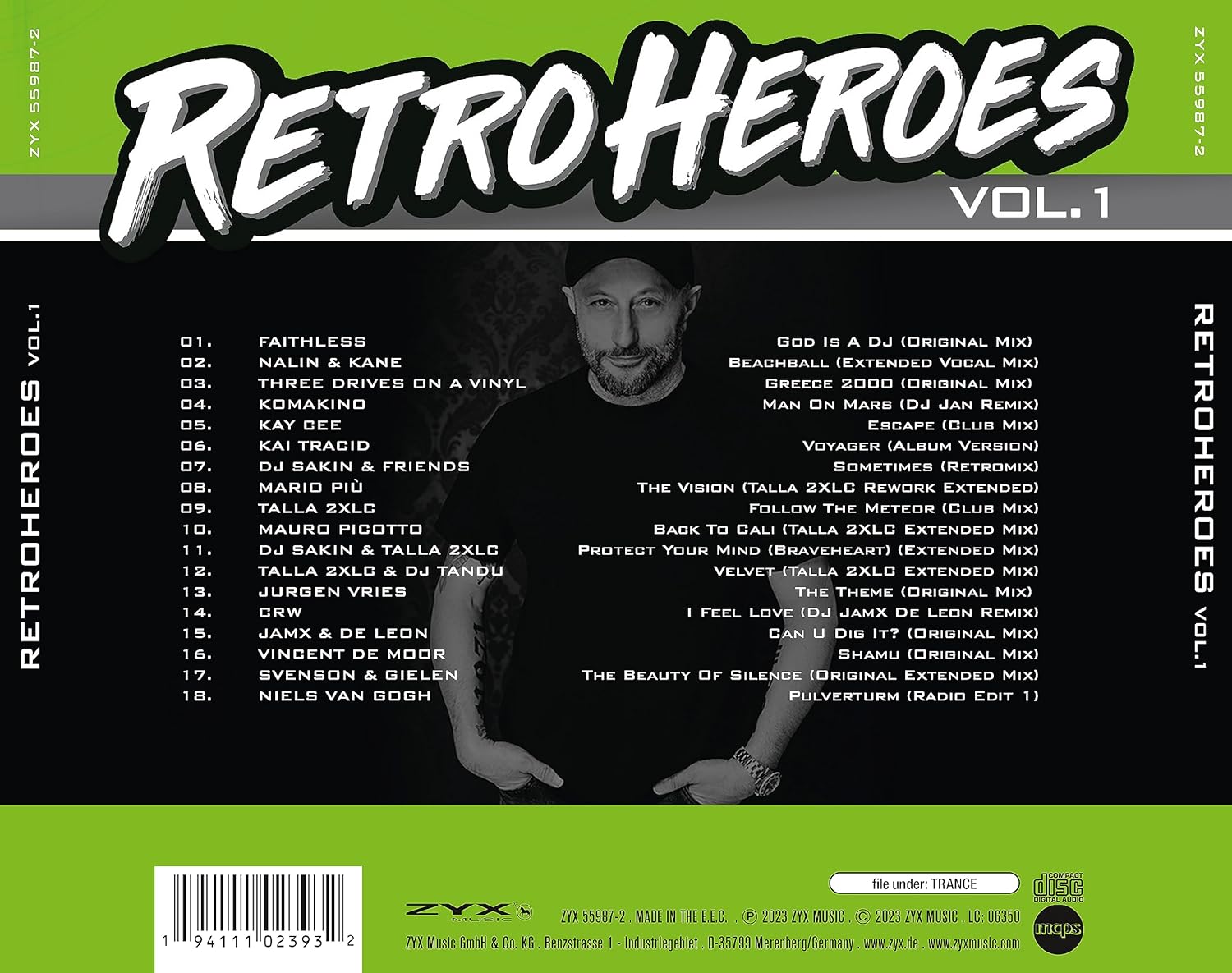 Talla 2XLC presents Techno Club Retroheroes Vol. 1
