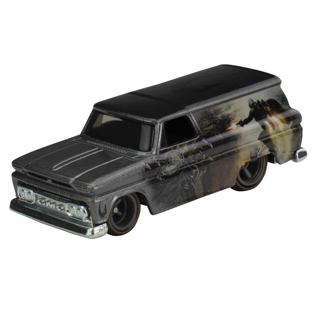 Hot Wheels DLB45 64 GMC Panel Collection Vehicle, Multicoloured
