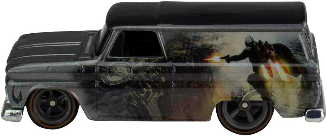 Hot Wheels DLB45 64 GMC Panel Collection Vehicle, Multicoloured