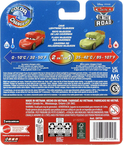 Disney Cars Color Changers 2022 Cars On The Road Cave Lightning McQueen