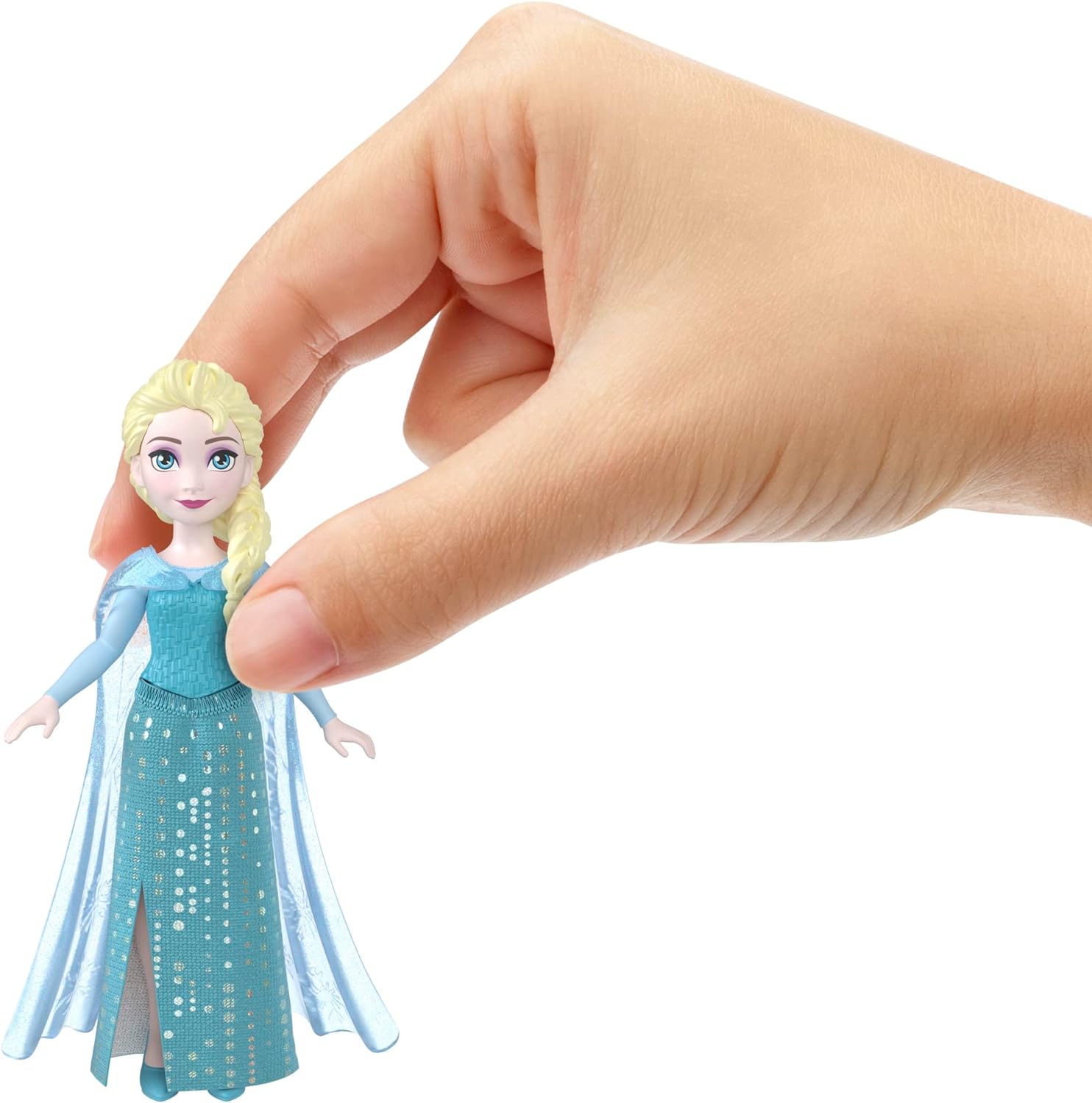 Mattel Disney:  Frozen Princess - Elsa Mini Doll (9Cm) (Hpd45)