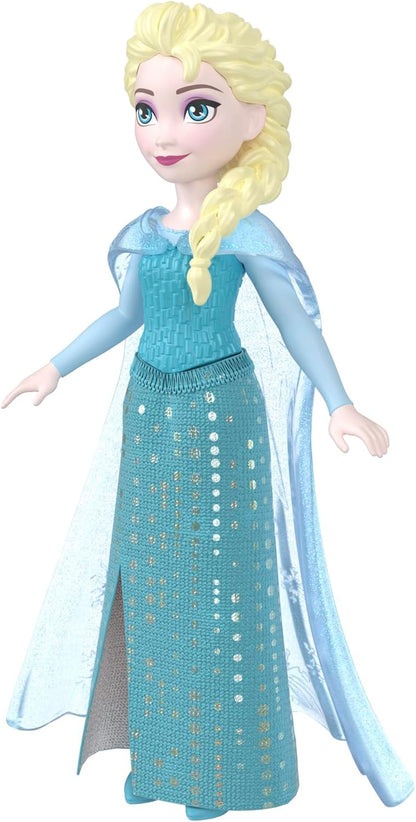 Mattel Disney:  Frozen Princess - Elsa Mini Doll (9Cm) (Hpd45)