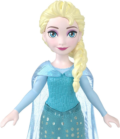 Mattel Disney:  Frozen Princess - Elsa Mini Doll (9Cm) (Hpd45)