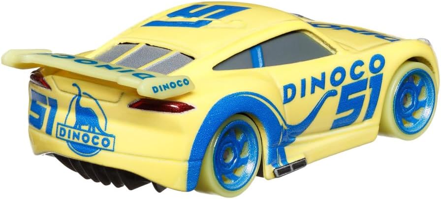 Disney Pixar Cars Glow Racers - Dinoco Cruz Ramirez - Cars Metal