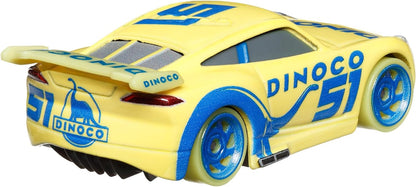 Disney Pixar Cars Glow Racers - Dinoco Cruz Ramirez - Cars Metal