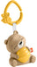 Fisher Price Beary Soothing Portable Baby Sound Machine with Night Light & Customizable Timer for Newborns, HRB18