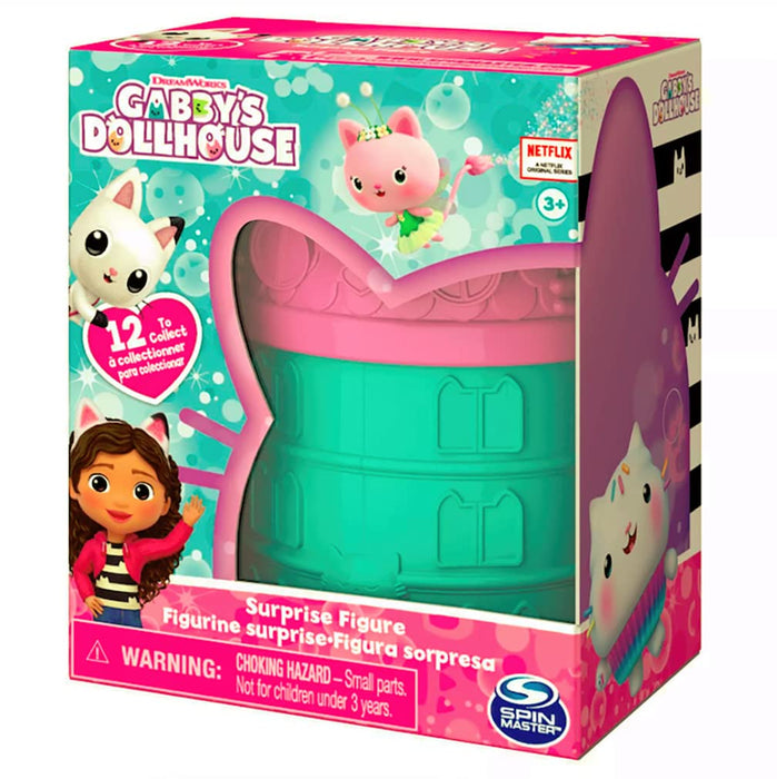Gabby's Dollhouse - Surprise Minifigure and Base Accessory (Style May Vary), Toys for Kids Ages 3 and Up, Multicolor (Spin Master 6060455