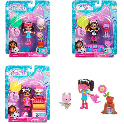 Gabby's Dollhouse Art Studio Set with 2 Toy Figures, 2 Accessories, Delivery and Furniture Piece, Kids? Toys for Ages 3 and above, (6060476