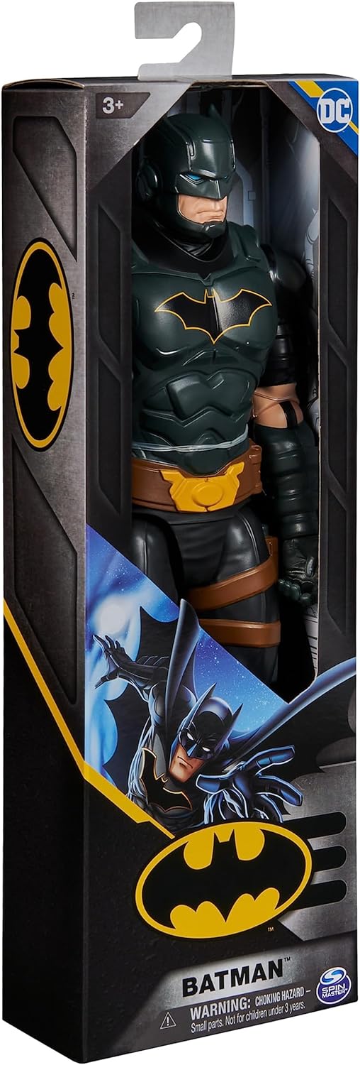 DC Comics, Batman Action Figure, 30cm, Kids’ Toys for Boys and Girls, Ages 3+