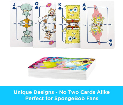 Aquarius SpongeBob Cast Playing Cards Deck